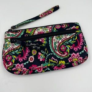 Vera Bradley Petal Paisley Wristlet